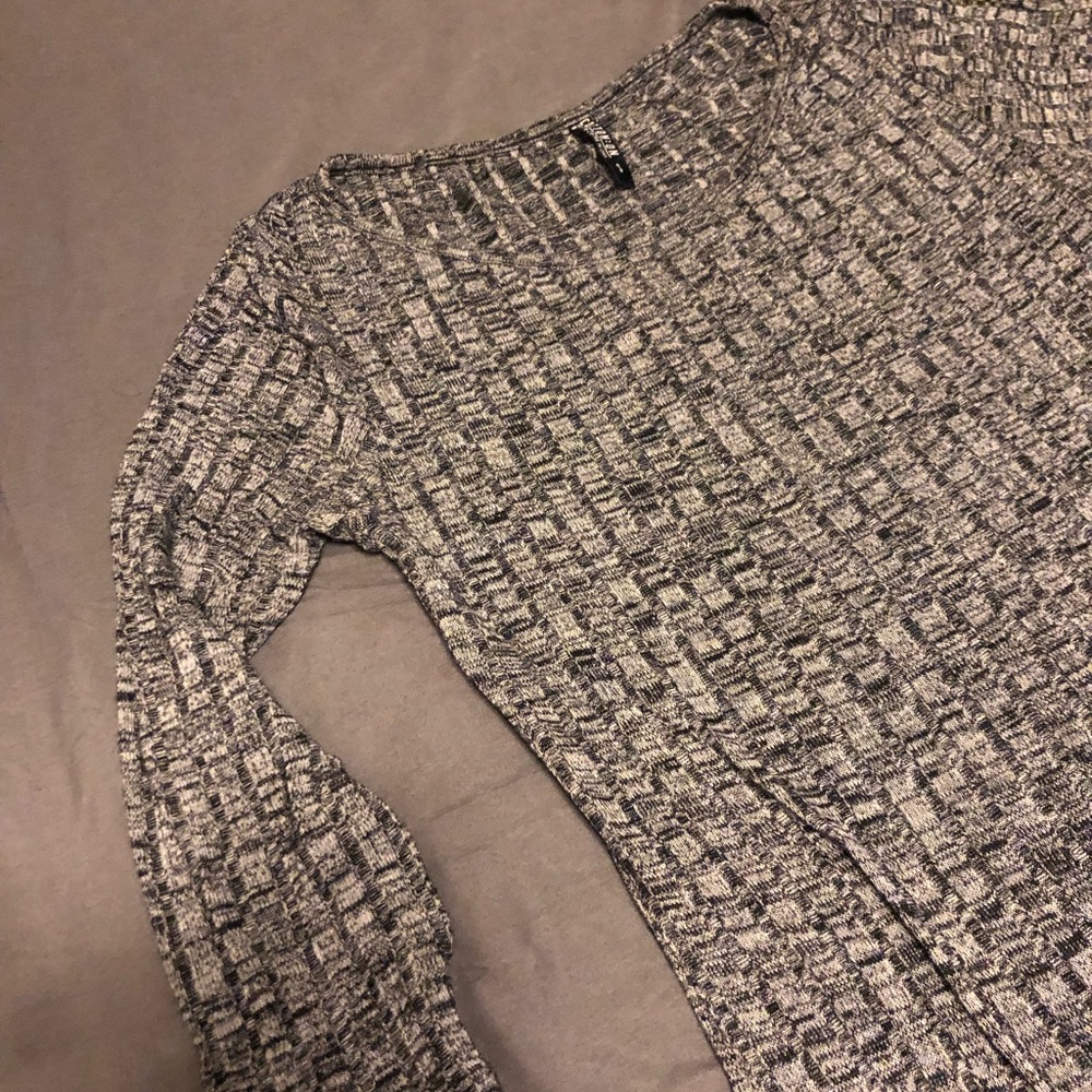 Knitted Gray Dress